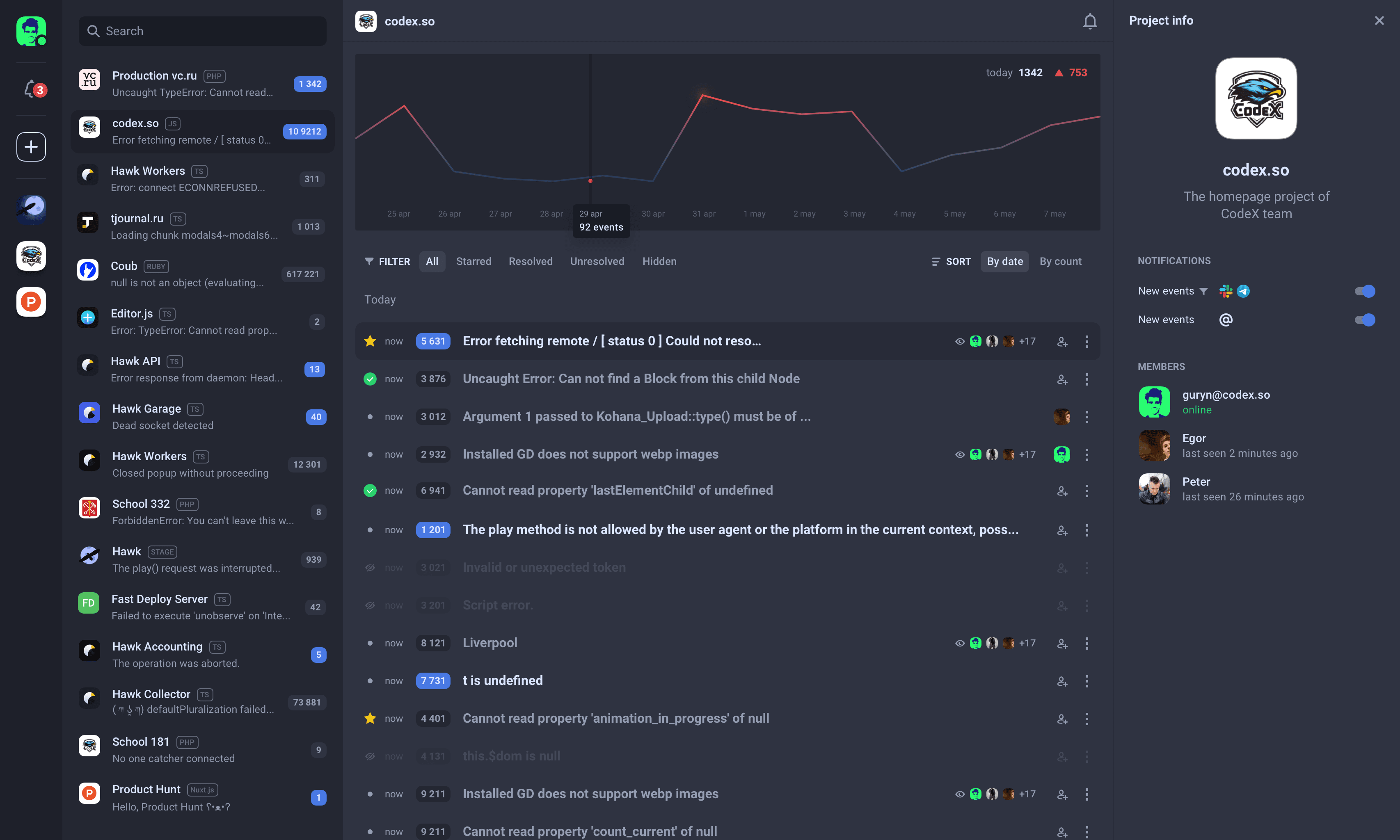 Hawk desktop preview